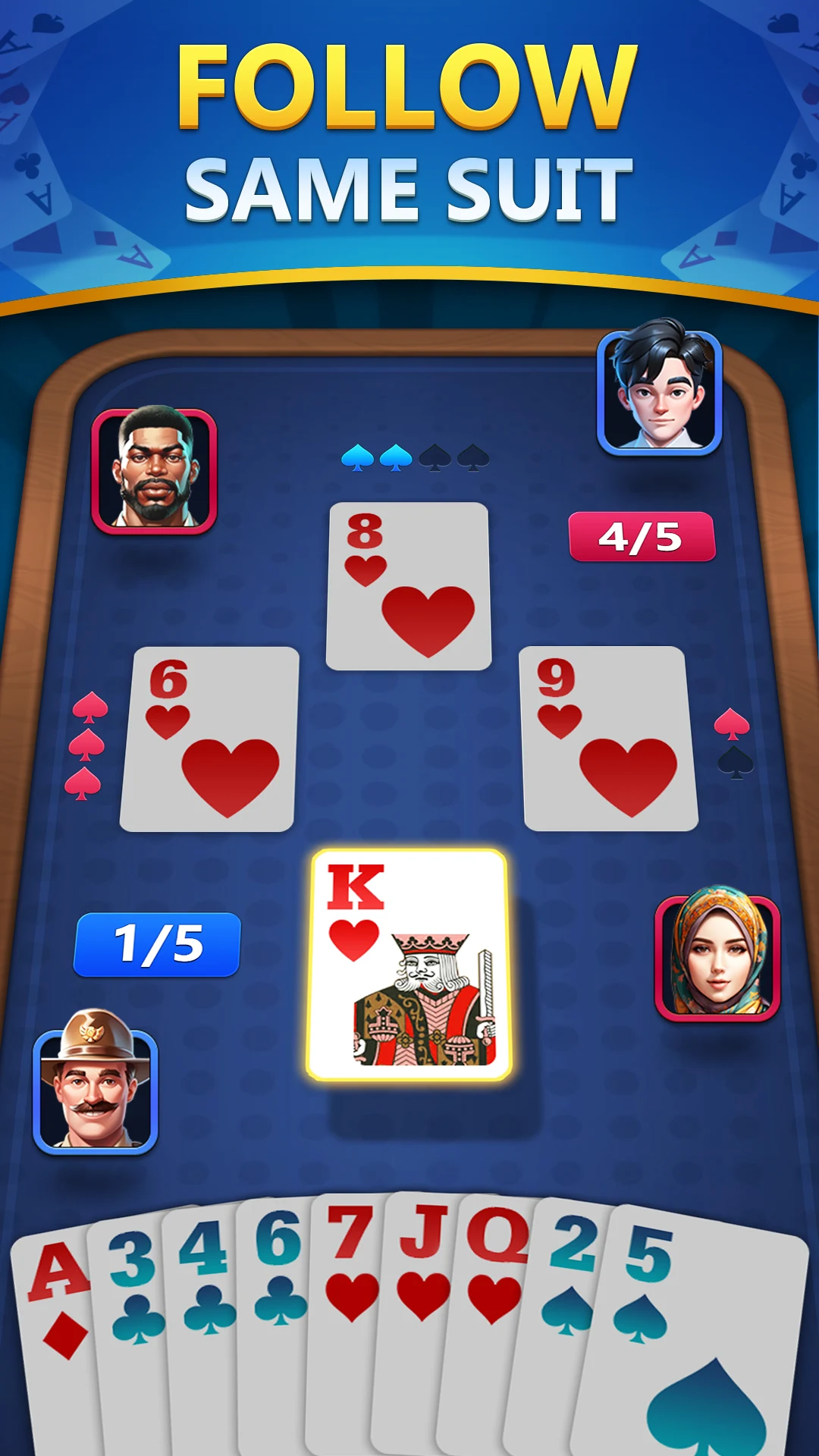 Spades - Classic Card Games screenshot