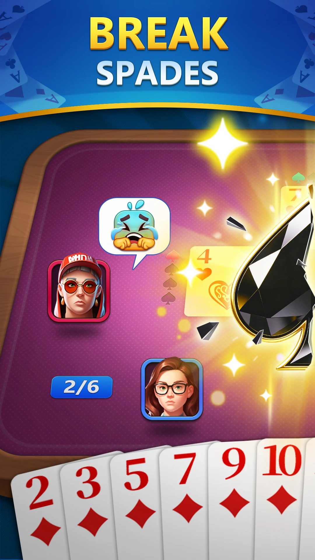 Spades - Classic Card Games screenshot